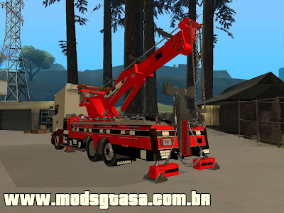 Scania Towing Services para GTA San Andreas